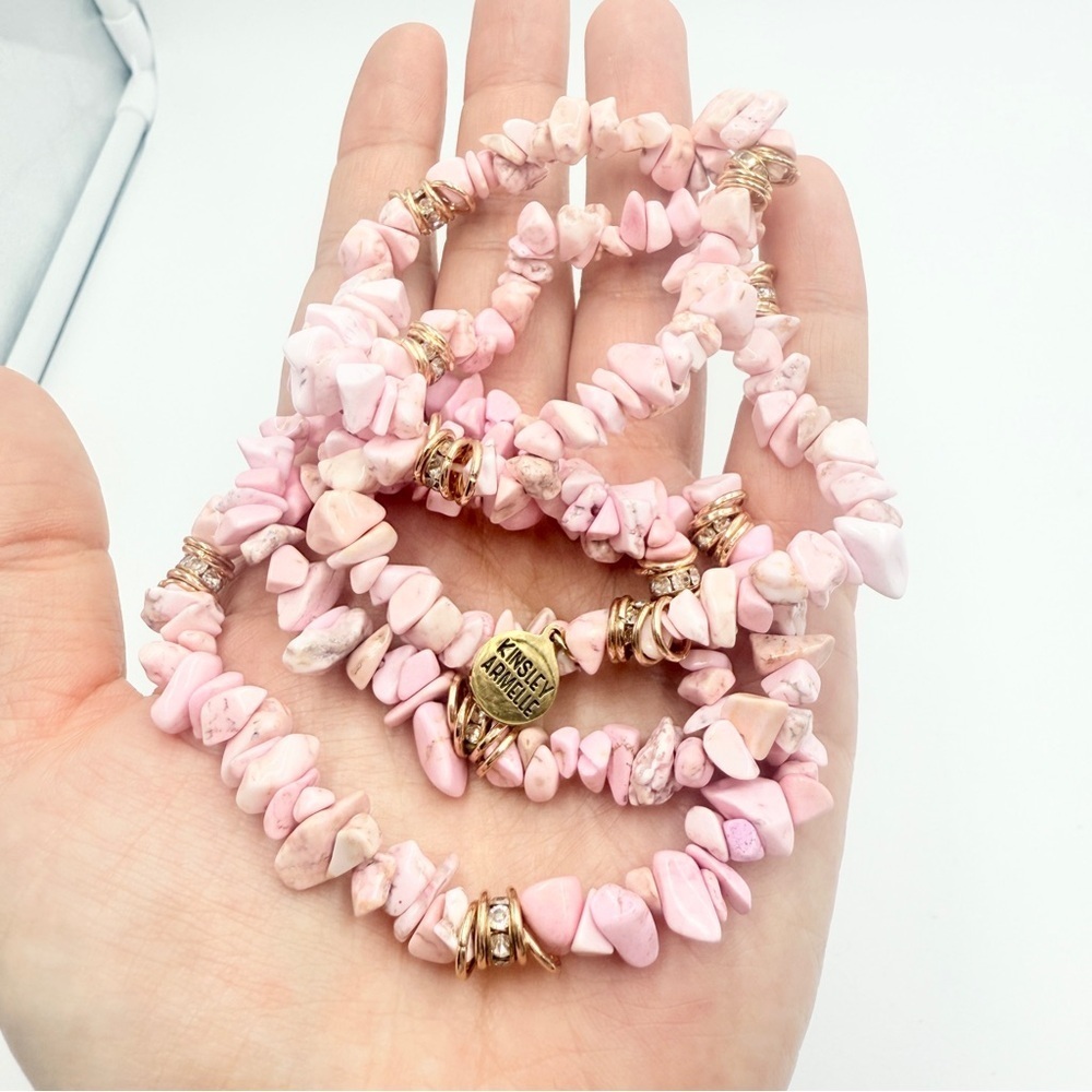 Kinsley Armelle Cluster Collection Punch  Bracelet Sets 4 pieces